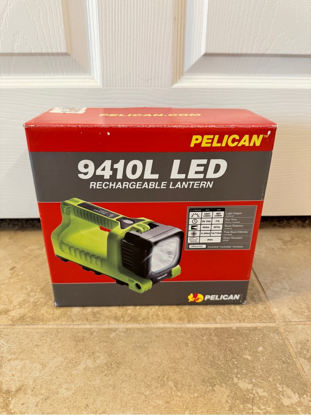 Pelican 9410L LED Rechargeable Lantern - Green